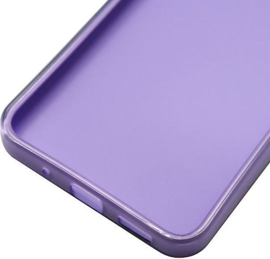 iNOS Back Cover Σιλικόνης Μωβ (Redmi 12C)