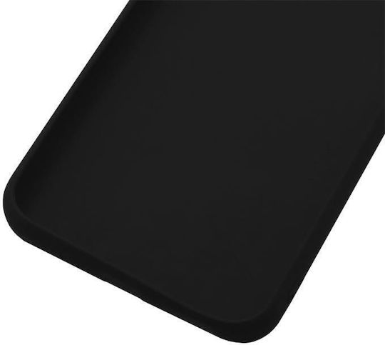 iNOS Soft Umschlag Rückseite Silikon Schwarz (Redmi 10 5G)