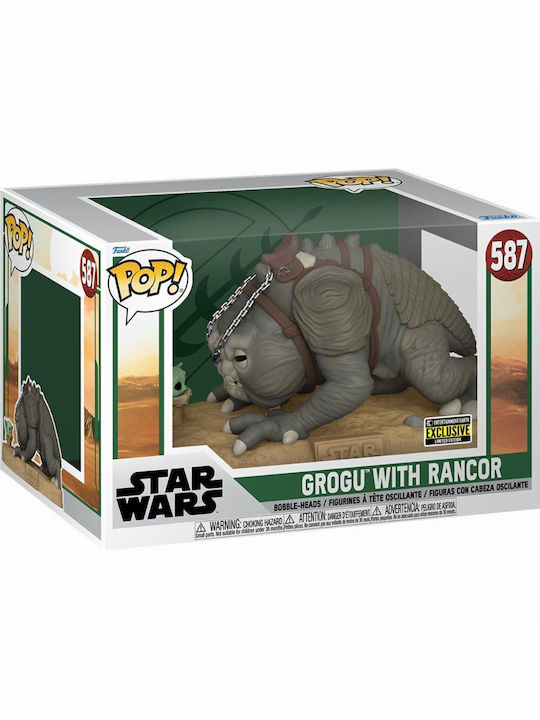 Funko Pop! Bobble-Head Supersized 10" Movies: Star Wars - Grogu 587 Special Edition