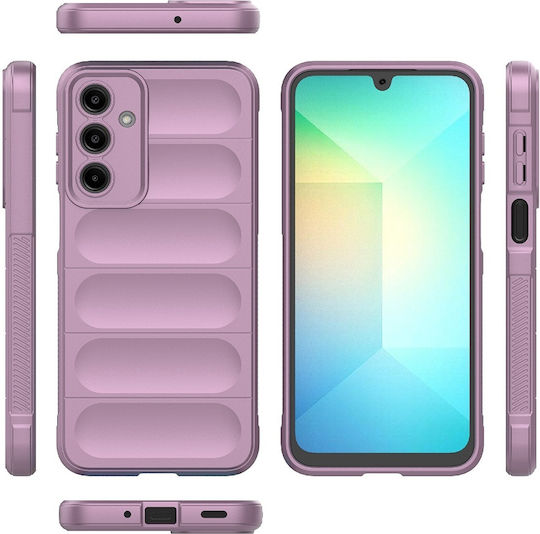 Techsuit Shield Umschlag Rückseite Kunststoff / Silikon Lila (Samsung Galaxy A16 4G, Samsung Galaxy A16 5G)