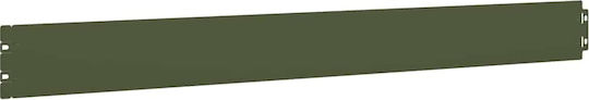 vidaXL Bordură de Grădină din Metal în Culoarea Verde 1.03m x 10cm