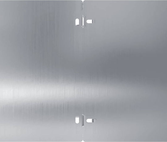 vidaXL Metallgartenbordüre in Weiß Farbe 1.03m x 20cm