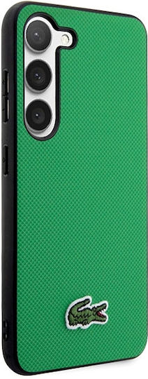 Lacoste Iconic Petit Pique Back Cover Πλαστικό Πράσινο (Galaxy S23+)