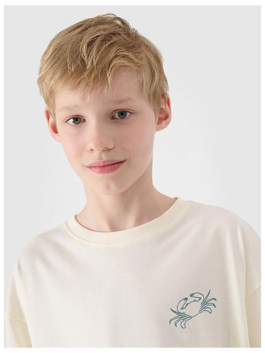 Kids' T-shirt Ecru