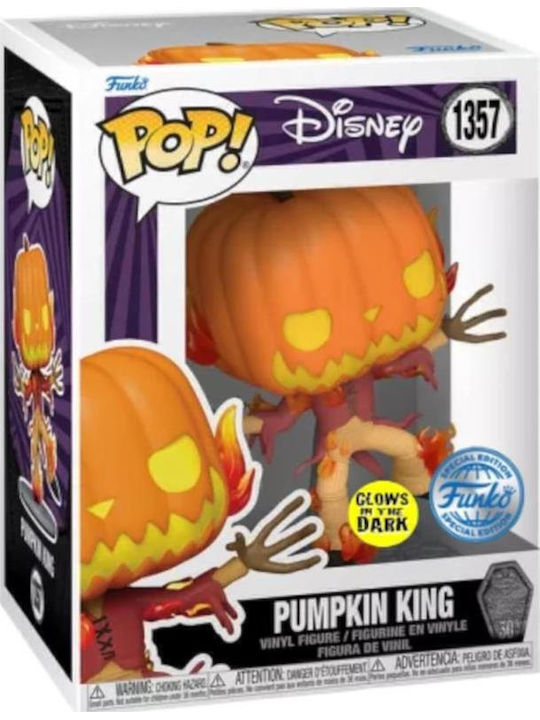 Funko Pop! Movies: Pumpkin King Glows in the Dark Special Edition Funko Pop! Movies: Pumpkin King Glows in the Dark Special Edition