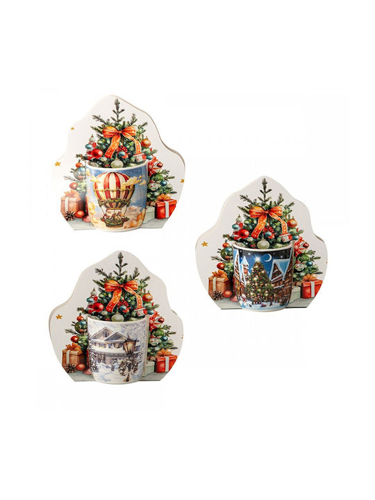 Marva Christmas Mug Porcelain Multicolored