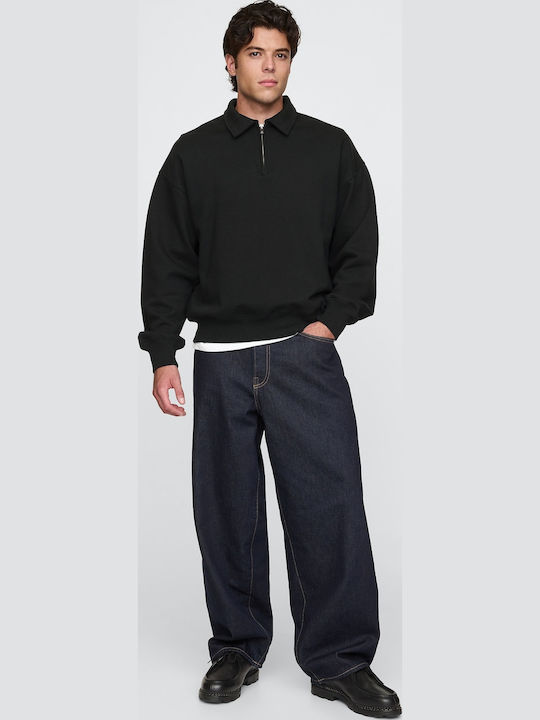 Sweatshirt Fleece True Black