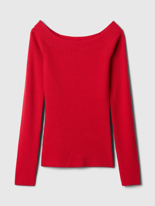 Women's Sweater Woolen modern red