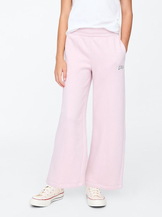 GAP Kids Sweatpants Pink Logo