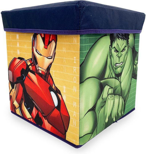 Димкол Кутия-Табуретка Marvel Avengers 11 30x30x30 Син 100% Полиестер Димкол Кутия-Табуретка Marvel Avengers 11 30x30x30 Син 100% Полиестер