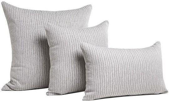 Bed&Bath Μαξιλαροθήκη Silver 30x50εκ.