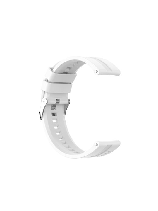 Λουράκι Σιλικόνης Λευκό (Redmi Watch 5 Active / Watch 5 Lite)