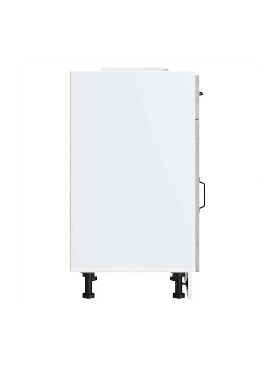 Kalmar Επιδαπέδιο Ντουλάπι Γκρι Sonoma 40x46x81.5εκ.