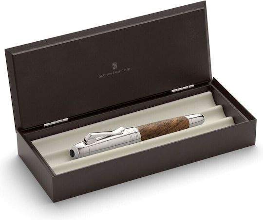 Faber-Castell Πένα Γραφής Medium Ξύλινη με Μαύρο Μελάνι