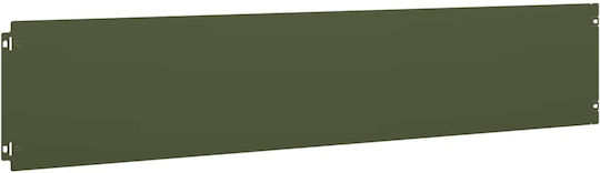 vidaXL Metal Garden Border in Silver Color 1.03m x 20cm