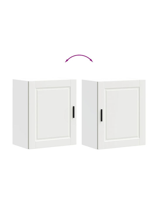 Porto Cabinet Wall White 50x31x60pcs