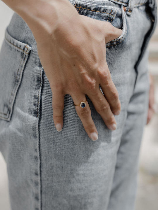 Themelidis Jewels Γυναικείο Δαχτυλίδι Χρυσό 14Κ