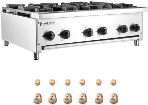 Vevor Natural Gas Cooktop Sextuple