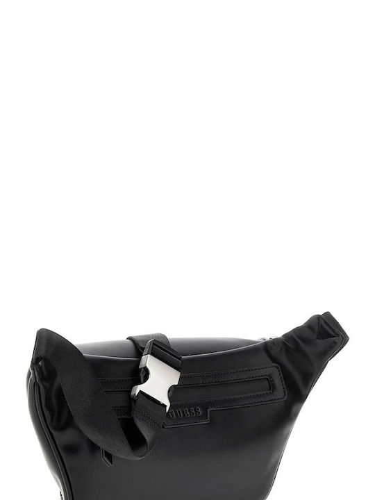 Guess Leather Belt Bag Black