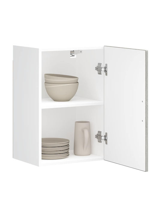 Vidaxl Kitchen Wall Cabinet Porto Gray Sonoma 40x31x60cm 1 Piece Gray