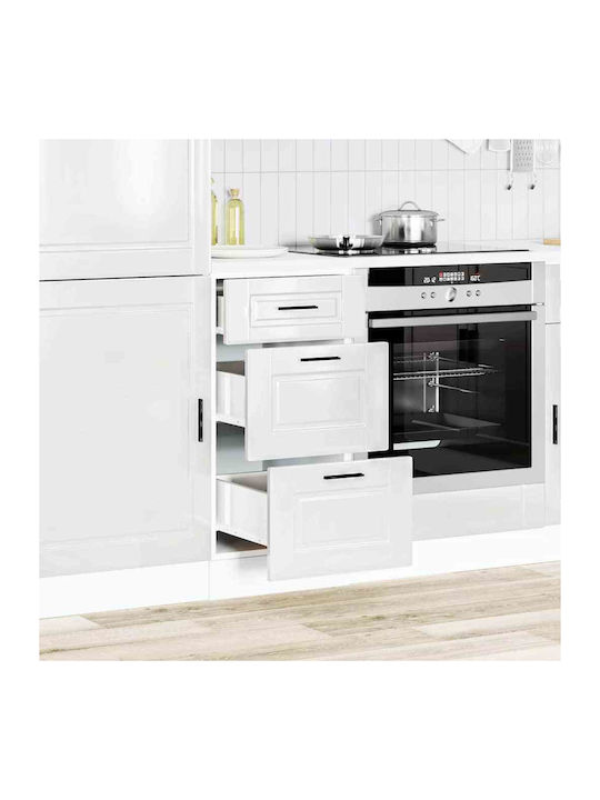 Vidaxl Kitchen Base Cabinet Porto White High Gloss