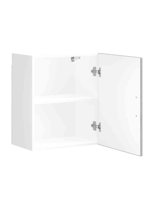 Vidaxl Kitchen Wall Cabinets 2 Pcs Porto Gray Sonoma 50x31x60cm Brown
