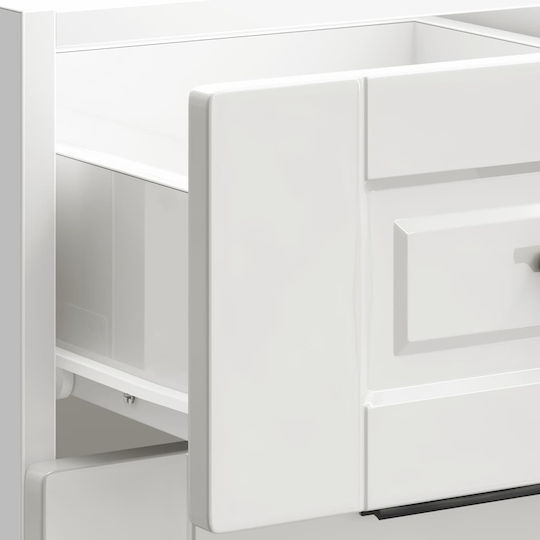 Vidaxl Kitchen Base Cabinet Porto White High Gloss
