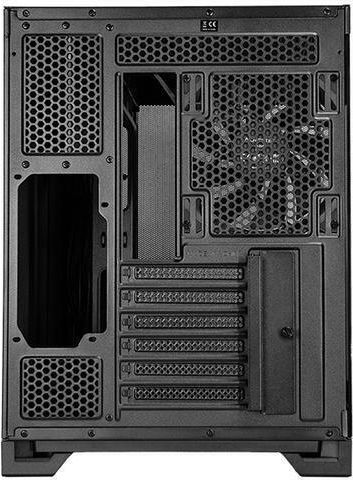 Chieftec Visio Air GM-30B-M-OP Cube Κουτί Υπολογιστή με Πλαϊνό Παράθυρο Μαύρο