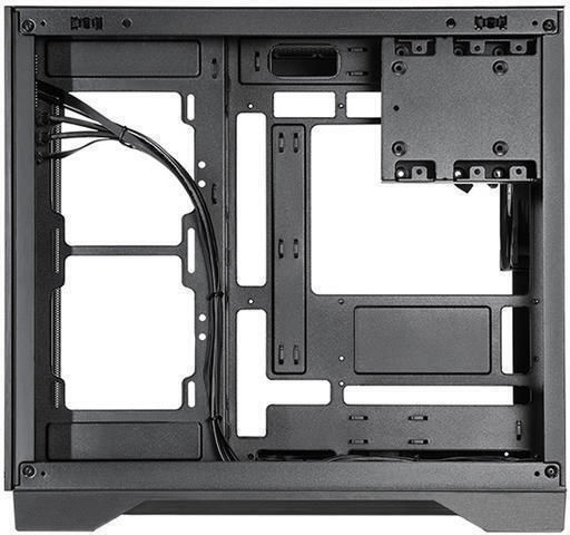Chieftec Visio Air GM-30B-M-OP Cube Κουτί Υπολογιστή με Πλαϊνό Παράθυρο Μαύρο