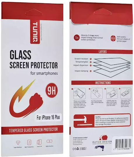 Tuniq Tempered Glass (iPhone 15 Plus / 16 Plus)