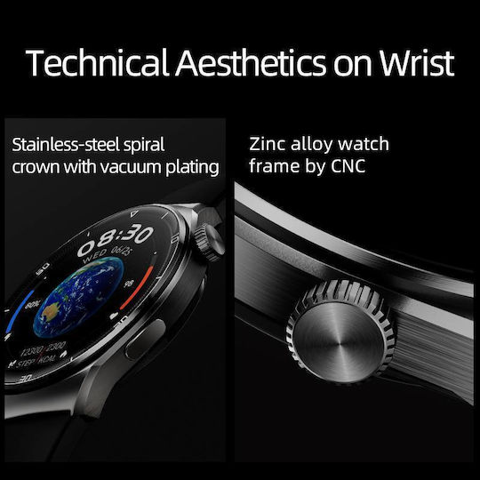 QCY GT S3 Smartwatch with Heart Rate Monitor (Gray)
