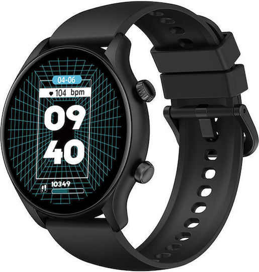 Zeblaze Btalk 3 Plus 46mm Smartwatch με Παλμογράφο (Μαύρο)