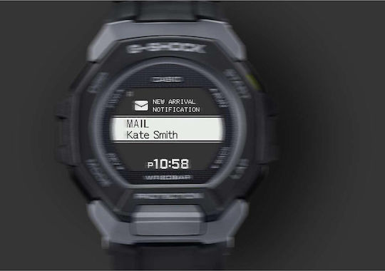 Casio G-Shock GBD-300-1 49mm Smartwatch (Μαύρο)
