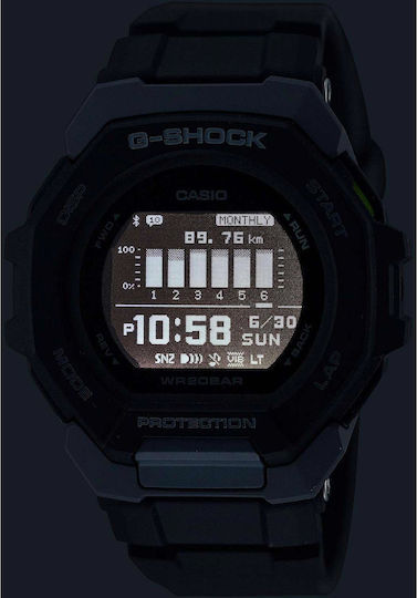Casio G-Shock GBD-300-1 49mm Smartwatch (Μαύρο)