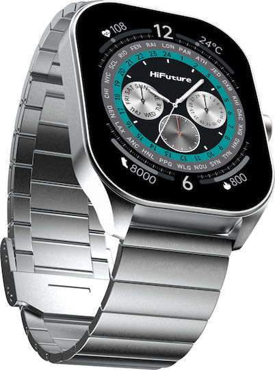 HiFuture FutureFit APEX Smartwatch (Argintiu)