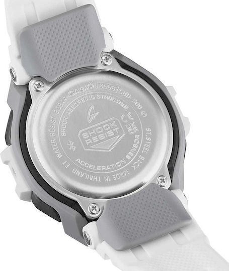 Casio G-Shock GBD-300-7 49mm Smartwatch Waterproof Alb