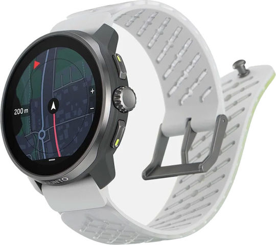 Suunto Race S Titanium 45mm Waterproof Smartwatch with Heart Rate Monitor (Canary)