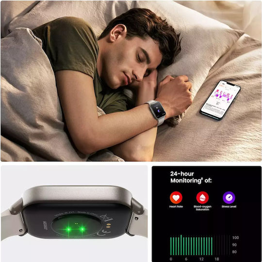 Joyroom JR-FT3S Smartwatch με Παλμογράφο (Titanium)