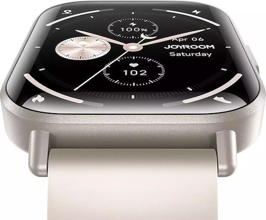 Joyroom JR-FT3S Smartwatch με Παλμογράφο (Titanium)