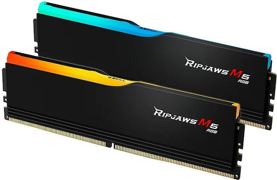 Ripjaws M5 RGB DDR5 96GB RAM με 2x48GB Modules και Ταχύτητα 5200 για Desktop
