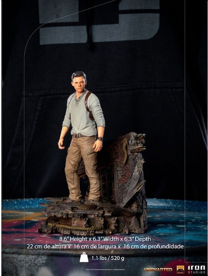 Iron Studios Uncharted: Nathan Drake Movie Φιγούρα ύψους 20εκ. σε Κλίμακα 1:10