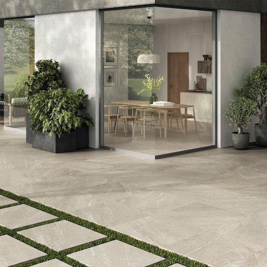 Stn Ceramica CAN5ES Плочка За под На открито Порцеланов Матов 120x60см Бежов
