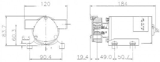 Jabsco Αντλία για Σκάφος 12V
