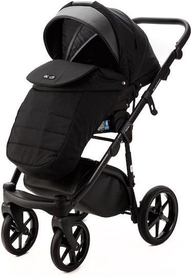 Adamex Nola Standard Ρυθμιζόμενο Καρότσι 2 σε 1 Μαύρο 14.8kg