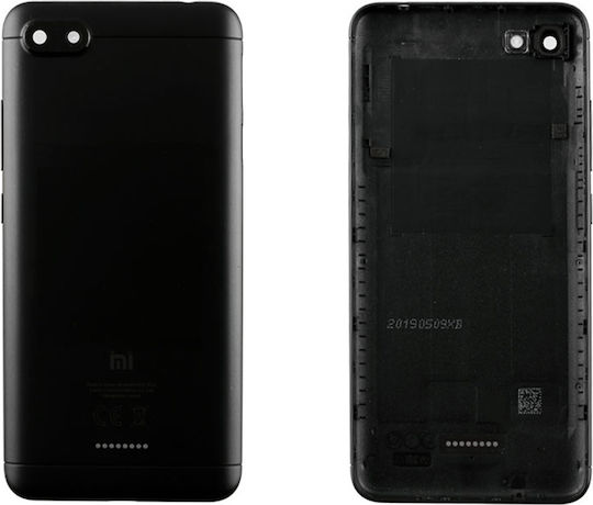 Xiaomi Batterieabdeckung Schwarz für Redmi 6a