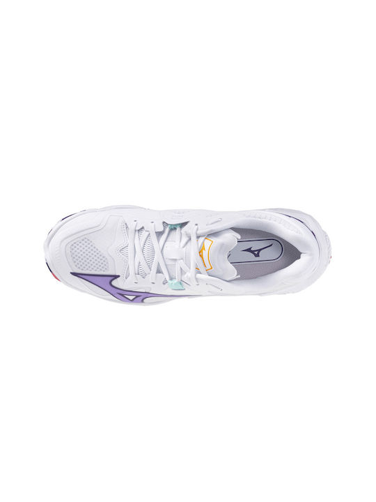 Wave Lightning Z8 Sport Shoes Volleyball White / Violet