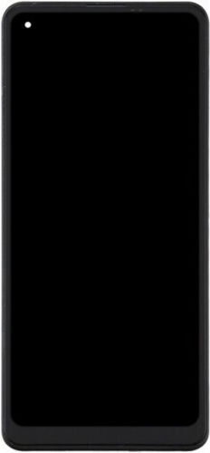 Screen with Touch Mechanism and Frame for Galaxy A21S. (Black)