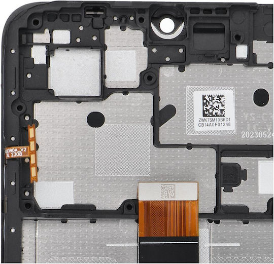 Οθόνη με Μηχανισμό Αφής και Πλαίσιο για Redmi 12C (Μαύρο)