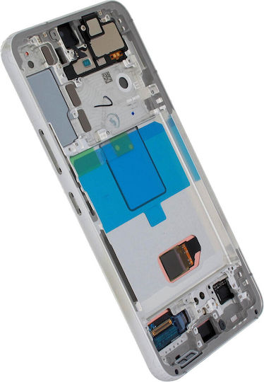 Οθόνη mit Touch-Mechanismus für Samsung S901B Galaxy S22 5G (Weiß)