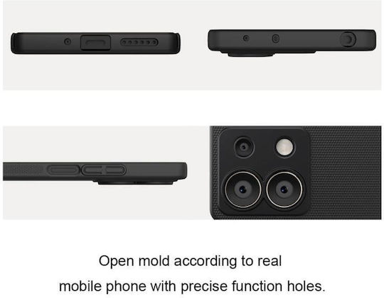 Frosted Back Cover Σιλικόνης / Πλαστικό Μπλε (Redmi Note 13 5G)
